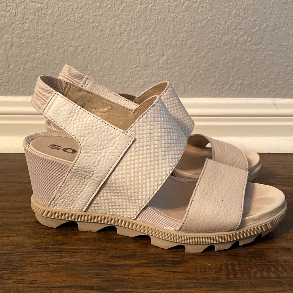 Sorel Womens Joanie Slingback wedges